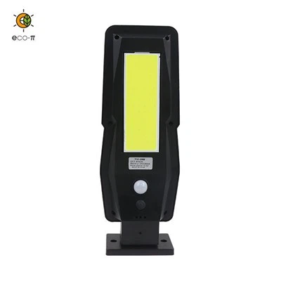 Golau wal cob wedi'i bweru gan yr haul