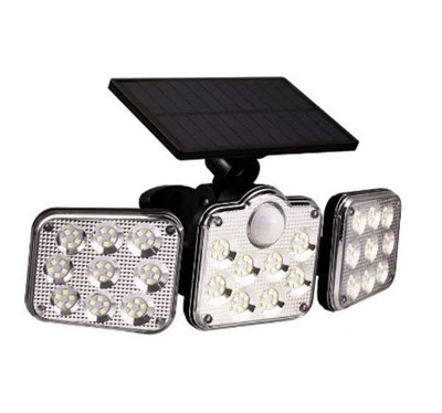 Golau wal synhwyrydd solar 20 dan arweiniad